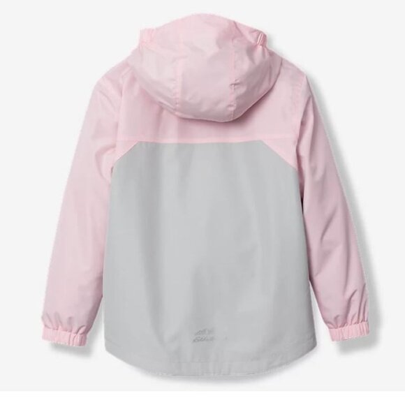 *Eddie Bauer Jacket 3 in 1 System sz 14 Hooded Pink Gray All Season Girls - Picture 3 of 16